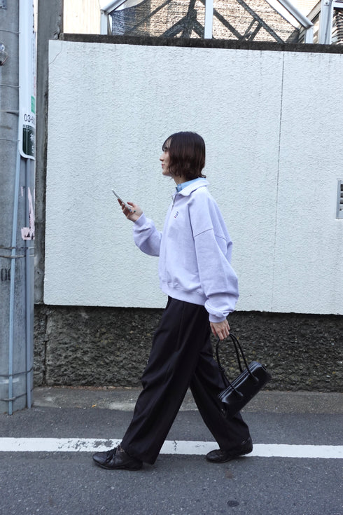 ボリュームスラックスパンツ